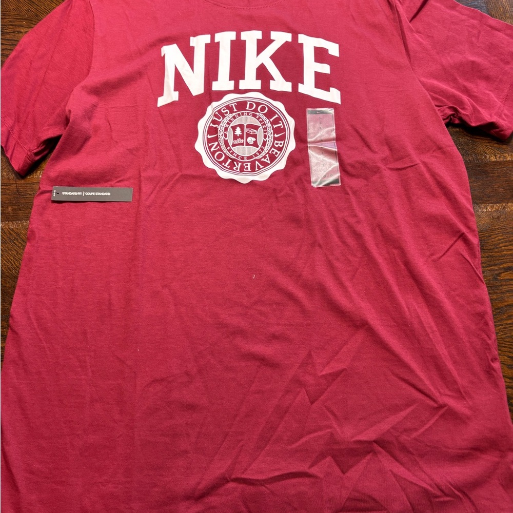 Nike Maroon Short Sleeve Men's Tee